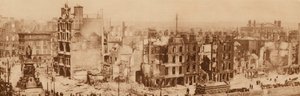 Dublin, Irland, nach dem Osteraufstand, April 1916 von Photographer Irish