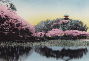 Japan, ca. 1912: Sankeiyen, Herr Haras privater Garten, Honmoku, Yokohama