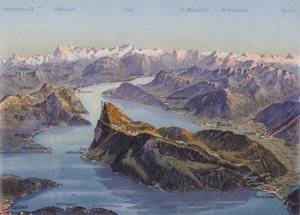 Bürgenstock und Vierwaldstättersee