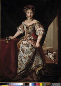 Porträt einer Prinzessin von Pier Francesco Cittidani