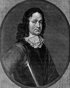 Porträt von John Hampden (ca. 1595-1643), englischer Politiker, Gravur von Blaise Nicolas Le Sueur