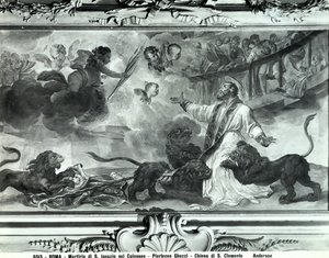 Das Martyrium des Hl. Ignatius von Antiochien im Kolosseum