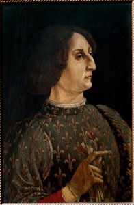 Porträt von Galeazzo Maria Sforza, Herzog von Mailand