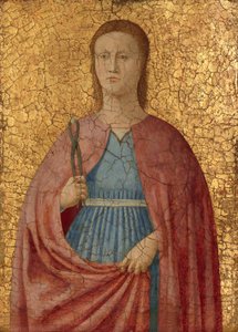 Heilige Apollonia, ca. 1455-1460 von Piero della Francesca