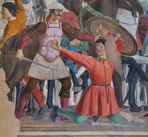 Die Schlacht von Heraklius und Chosroes (Detail)