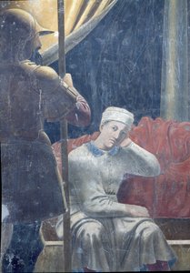 Der Traum von Konstantin, vollendet 1464 (Detail)