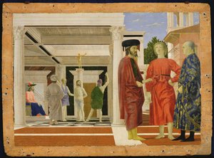 Die Geißelung Christi, ca. 1463-4 von Piero della Francesca