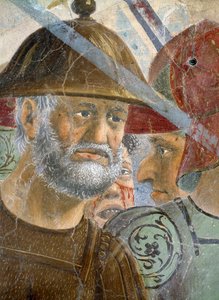Die Legende vom Wahren Kreuz, die Schlacht von Heraklius und Chosroes (Detail)