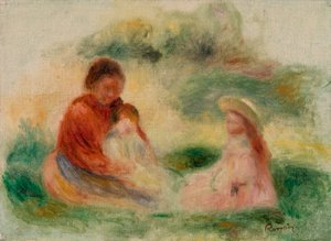 Junge Familie von Pierre-Auguste Renoir