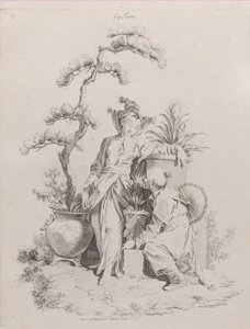 Erde, aus Die vier Elemente, 1738-49