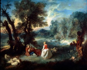 Pastorale Szene, 1730er Jahre
