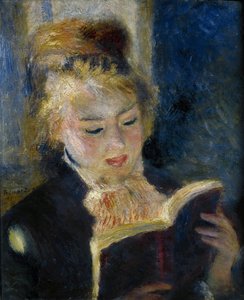 Ein Mädchen liest La liseuse