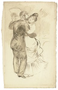Eine Studie für Tanz auf dem Land, 1883