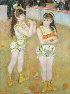 Akrobaten im Cirque Fernando (Francisca und Angelina Wartenberg)