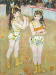Akrobaten im Cirque Fernando (Francisca und Angelina Wartenberg)