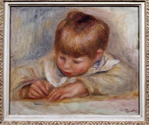 Coco Schriftsteller von Pierre Auguste Renoir