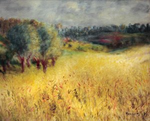 Das Kornfeld von Pierre Auguste Renoir