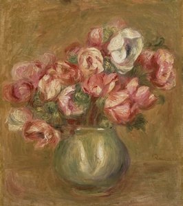 Blumen in einer grünen Vase, 1906
