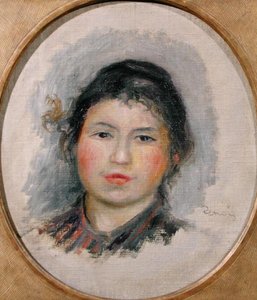 Kopf einer jungen Frau
