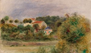 Häuser in einem Park von Pierre Auguste Renoir