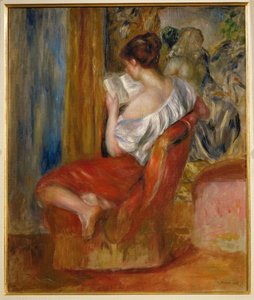 La liseuse von Pierre Auguste Renoir