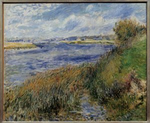 Die Seine bei Champrosay von Pierre Auguste Renoir