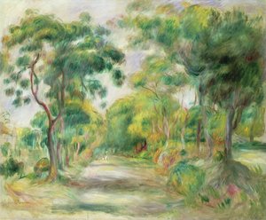 Landschaft des Midi von Pierre Auguste Renoir
