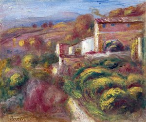Posthaus (Cagnes-sur-Mer) von Pierre Auguste Renoir