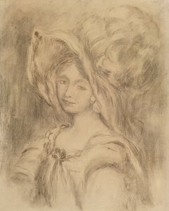 Mme Dieterle mit Hut, ca. 1896