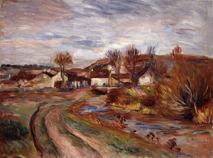 Landschaft in der Normandie