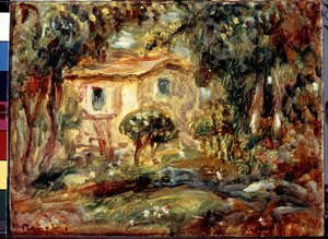 Landschaft. Le Cannet von Pierre Auguste Renoir