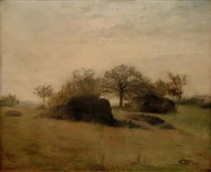 Landschaft von Fontainebleau von Pierre Auguste Renoir