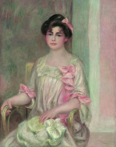 Porträt von Madame Josse Bernheim-Dauberville, geborene Mathilde Adler, 1901 von Pierre Auguste Renoir