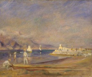 Saint-Tropez, 1898-1900 von Pierre Auguste Renoir