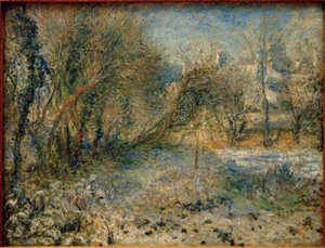 Schneelandschaft von Pierre Auguste Renoir