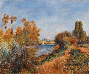 Die Seine bei Argenteuil; La Seine à Argenteuil, 1888 von Pierre Auguste Renoir