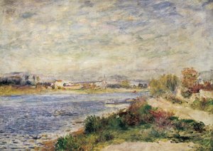 Die Seine in Argenteuil von Pierre Auguste Renoir