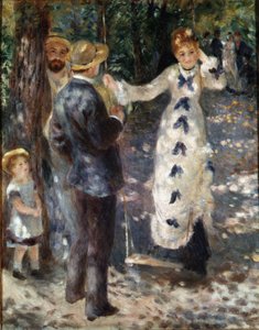Die Schaukel von Pierre Auguste Renoir