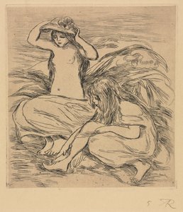 Die zwei Badenden von Pierre Auguste Renoir