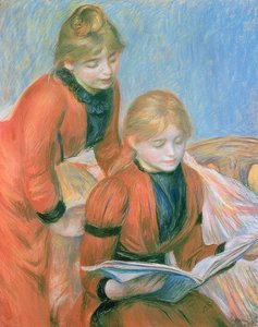 Die zwei Schwestern von Pierre Auguste Renoir