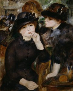 Zwei Mädchen in Schwarz, 1880-1882