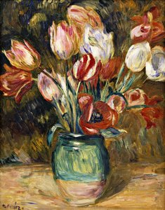 Vase mit Blumen, 1888-89