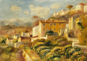 Ansicht des Postamts in Cagnes