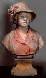 Skulptur von Aline Charigot, Frau Renoir, um 1900 von Pierre Auguste Renoir