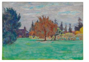 Arbre Jaune, Le Cos au Grand-Lemps, ca. 1913 von Pierre Bonnard