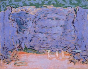 Bühnenbildentwurf für Jeux, ein Ballett von Claude Debussy von Pierre Bonnard