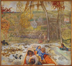 Im Boot von Pierre Bonnard
