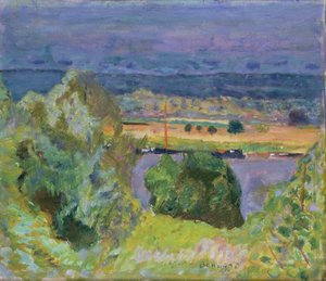 Die Seine bei Vernon von Pierre Bonnard