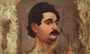 Mann mit Schnurrbart, ca. 1887-88 von Pierre Bonnard