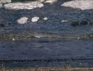 Mittelmeer – 1941/44 – 48,3 × 63,2 cm – Gouache und Bleistift auf Papier von Pierre Bonnard